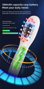 Electric Scalp Massager and Hair Oil Applicator Comb