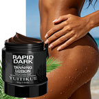 YUITIKUE Rapid Dark Tanning Lotion Bronzer and Tattoo Color Protector