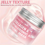 Collagen Hyaluronic Acid Facial Mask Anti Aging Firming Treatment 60g