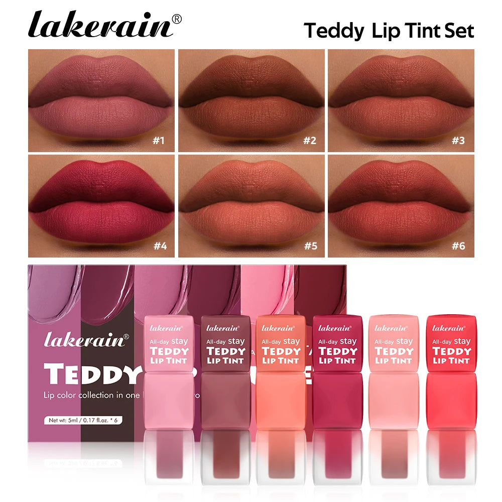 Long-Lasting Waterproof Matte Lip Tint - 25