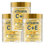 Vitamin C E Retinol Anti Wrinkle Cream Moisturizing Face Skincare