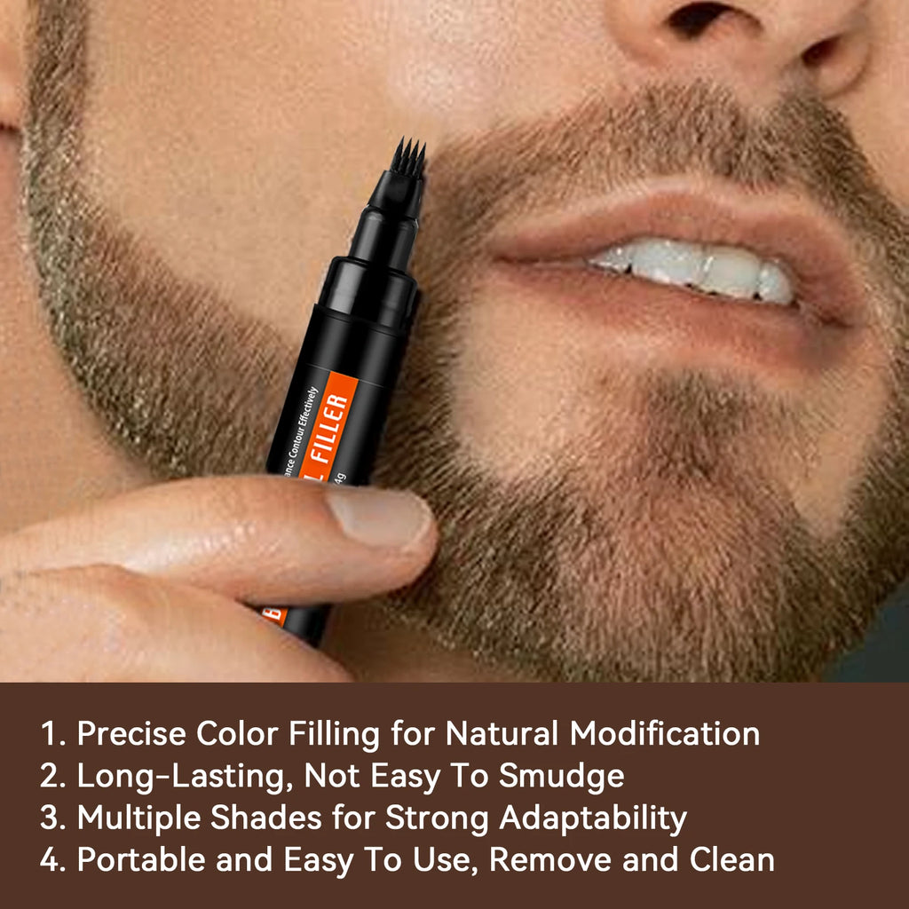 Goiple Hairline Powder and Beard Pen Hair Root Touch Up Concealer Set