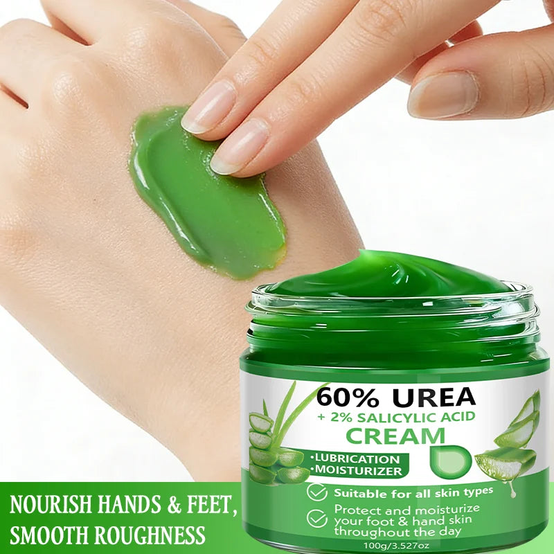 Yuitikue 60 Percent Urea Cream with Salicylic Acid Dry Skin Moisturizer
