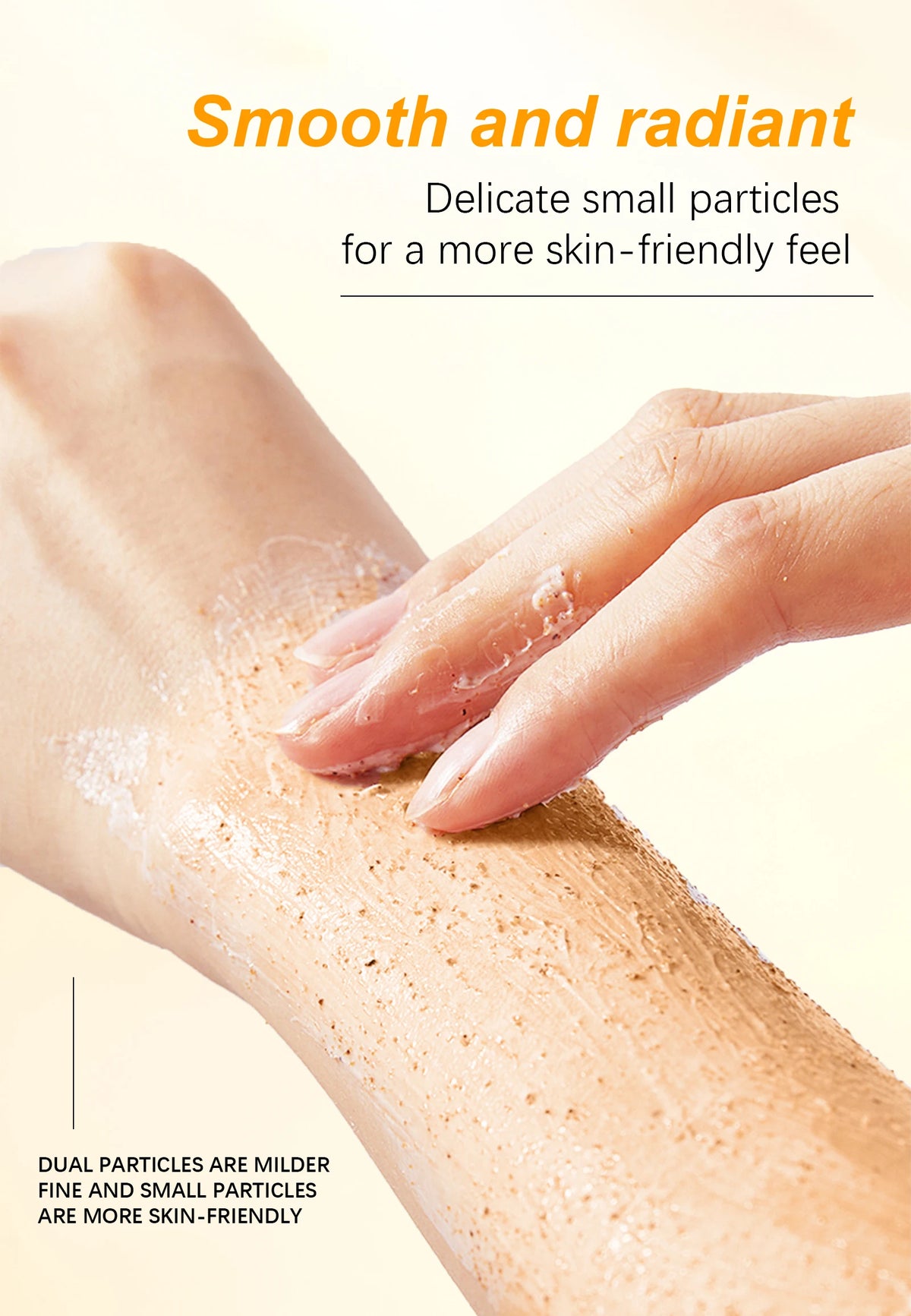 Turmeric Vitamin C Exfoliating Body Scrub Brightening Skincare 200g