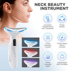 LED Facial and Neck Skin Tightening Massage Device