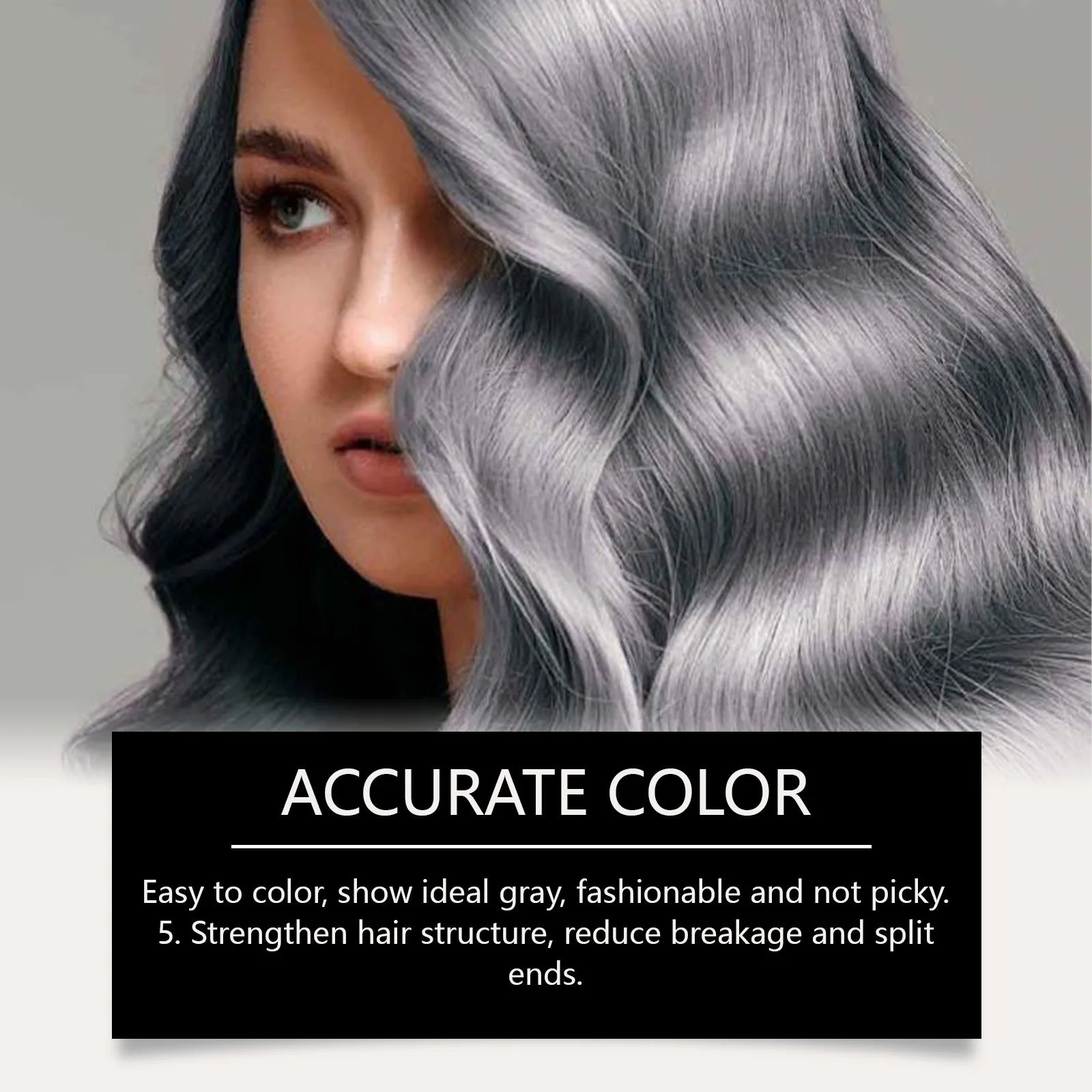 30ml Temporary Silver Hair Color Spray Washable Tint