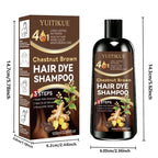 Chestnut Brown Ginger Hair Dye Shampoo 100ml