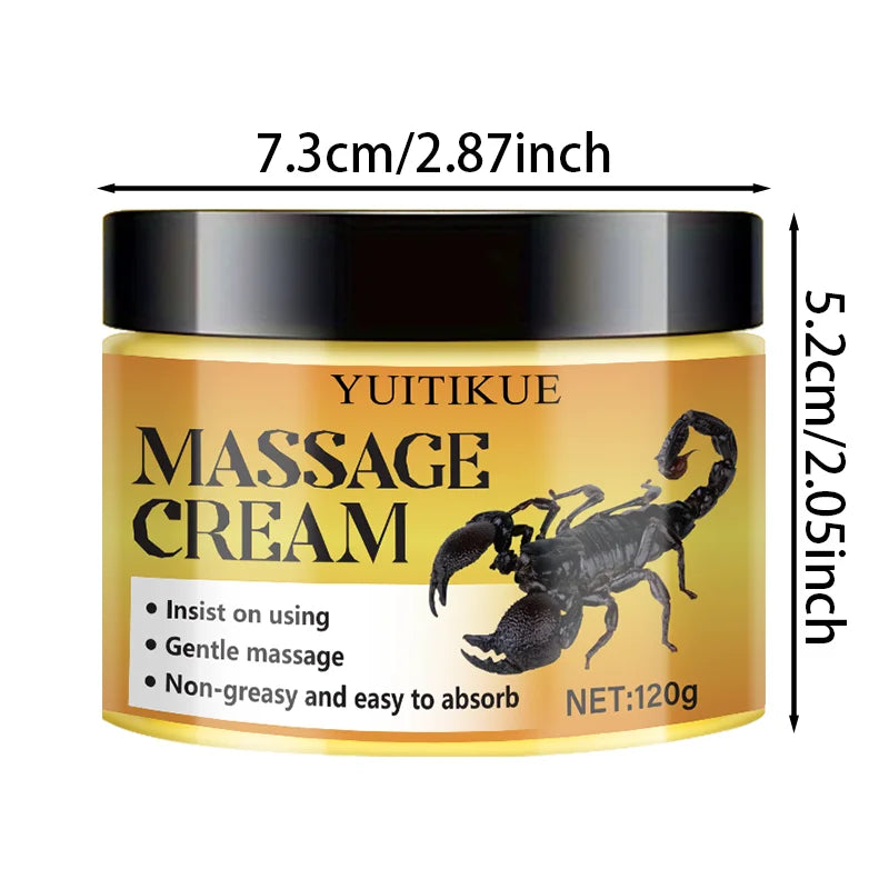 YUITIKUE Body Massage Cream 120g Nourishing Skin Care Treatment - 8