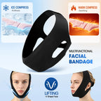 Hot and Cold Gel V-Line Facial Lifting and Slimming Bandage