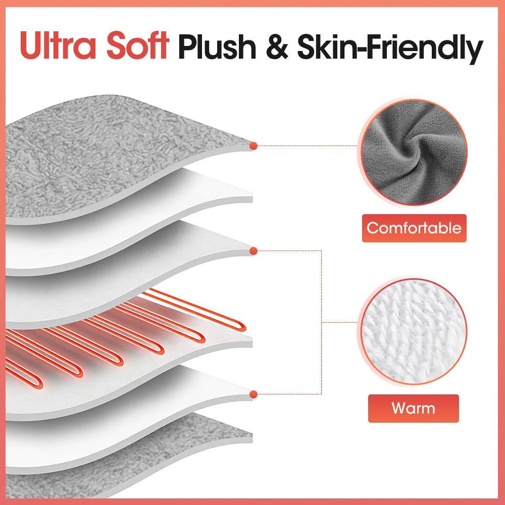 USB Heated Foot Warmer for Office and Home - 10