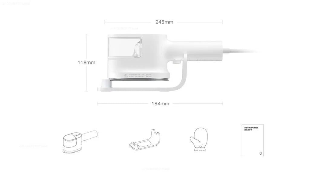 Mijia Handheld Garment Steamer Portable Steam Iron for Clothes