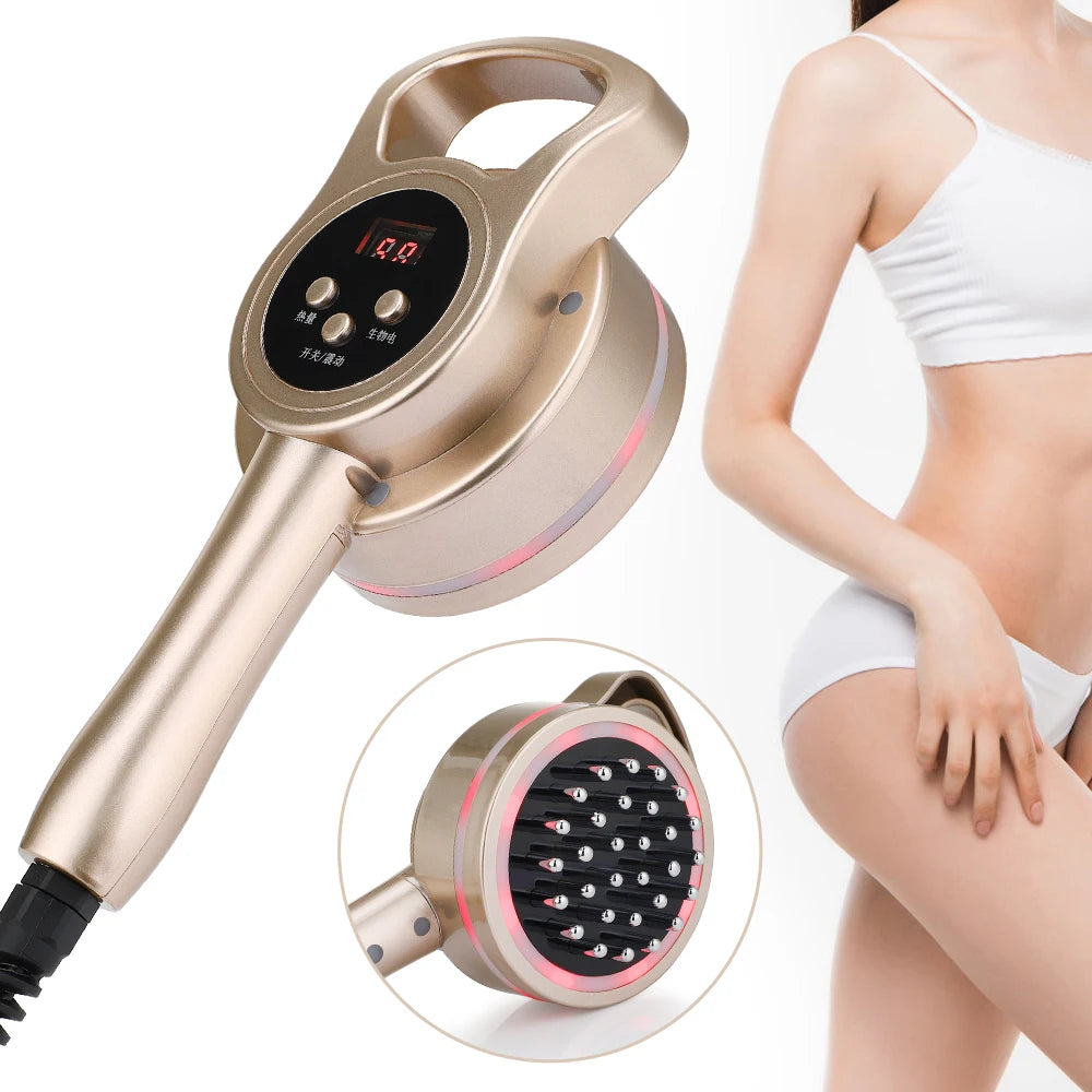Electric Microcurrent Body Massager for Cellulite and Muscle Relief