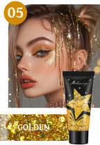 Molianji Glitter Gel Face and Body Shimmer Makeup for Parties