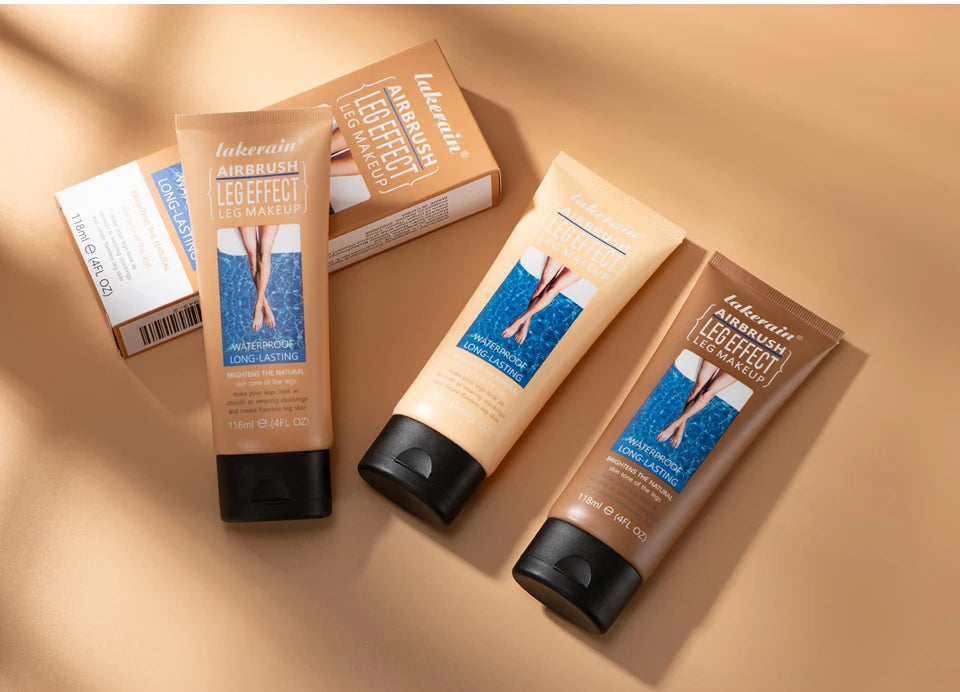Waterproof Body Foundation and Leg Concealer with Applicator Glove - 18