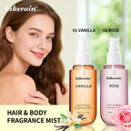 Vanilla Rose Fragrance Mist for Hair and Body