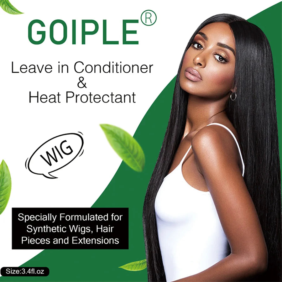 Goiple Wig Milk Spray Conditioner and Detangling Octopus Brush Set