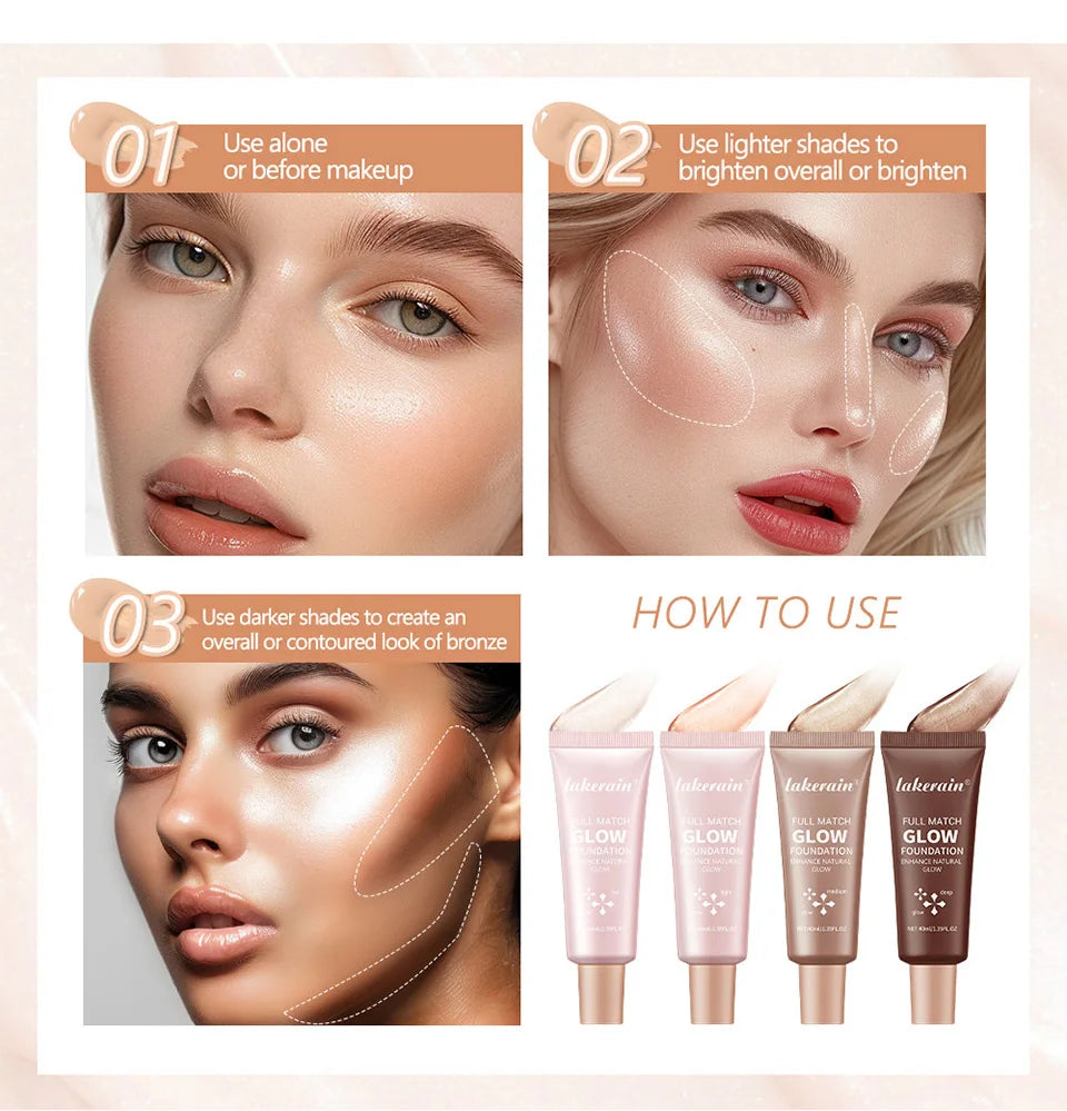 Liquid Glow Foundation for Natural Radiant Skin
