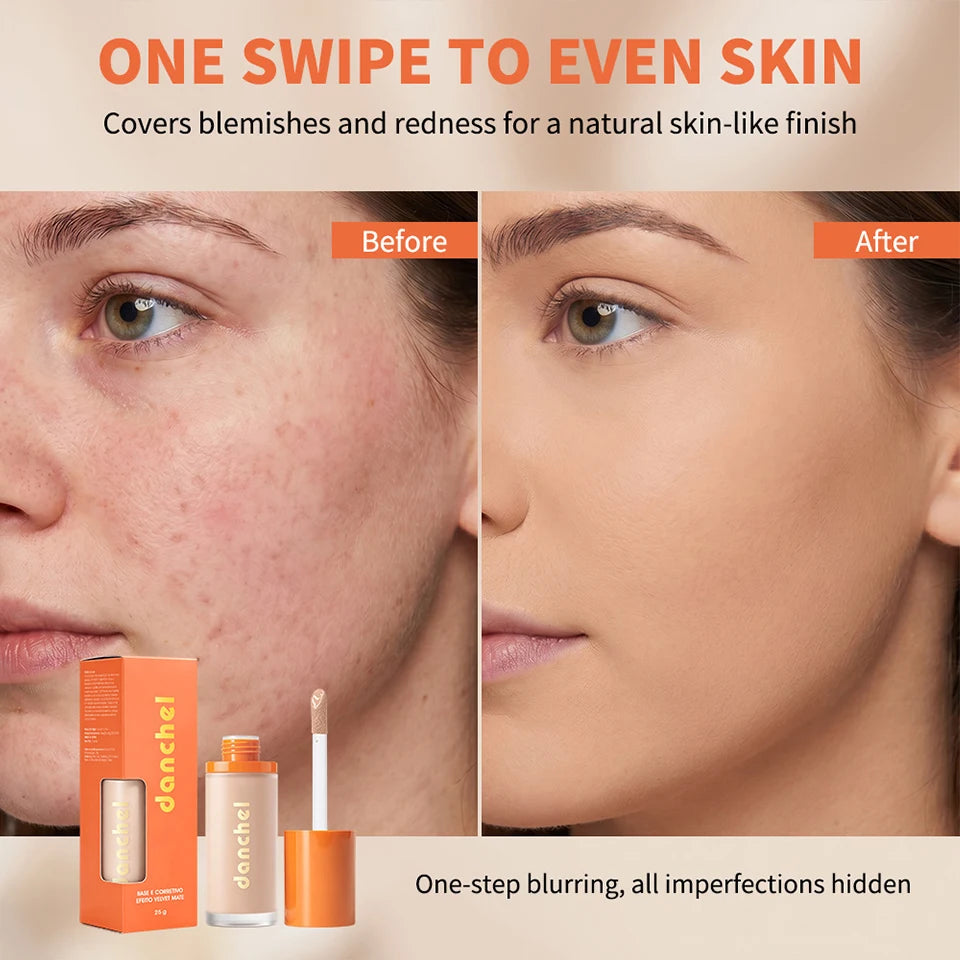 2-in-1 Velvet Matte Liquid Foundation and Concealer