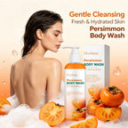 Natural Persimmon Odor Eliminating Body Wash for Men and Women