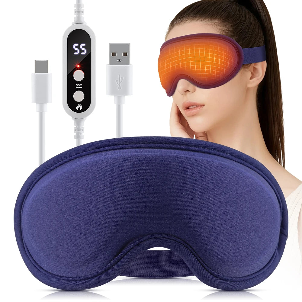 Heated Eye Massager for Stress Relief and Relaxation - 20