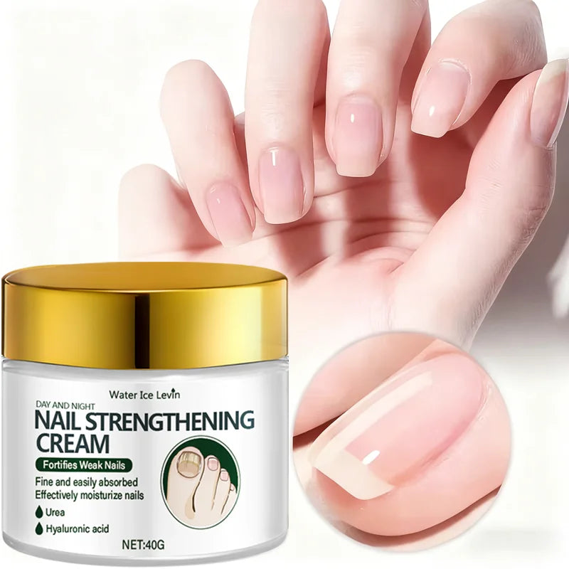Water Ice Levin Nail Strengthening Cream Hyaluronic Acid Urea 40g - 1