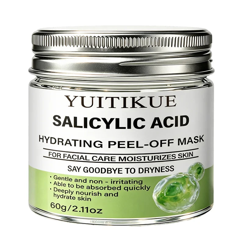 YUITIKUE Salicylic Acid Peel Off Mask Deep Pore Cleansing Facial Treatment