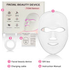 7-Color LED Photon Facial Mask for Skin Rejuvenation