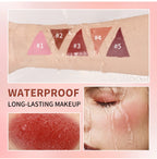 Long-Lasting Matte Satin Cream Blush for Natural Cheek Color