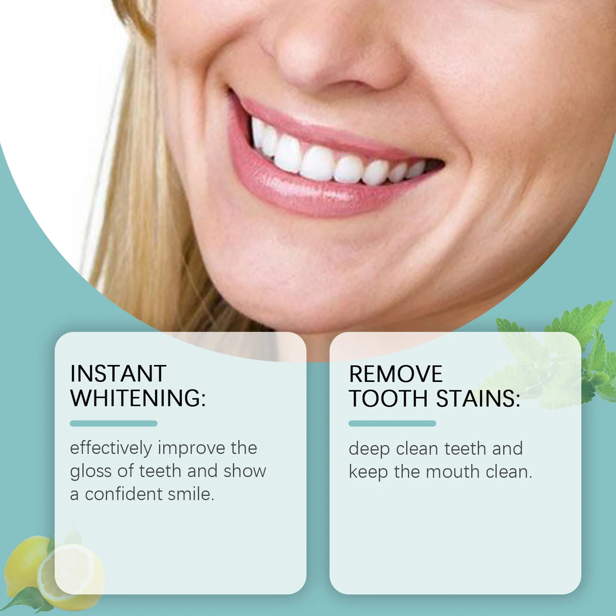 Instant Teeth Whitening Paint for Brighter Smile