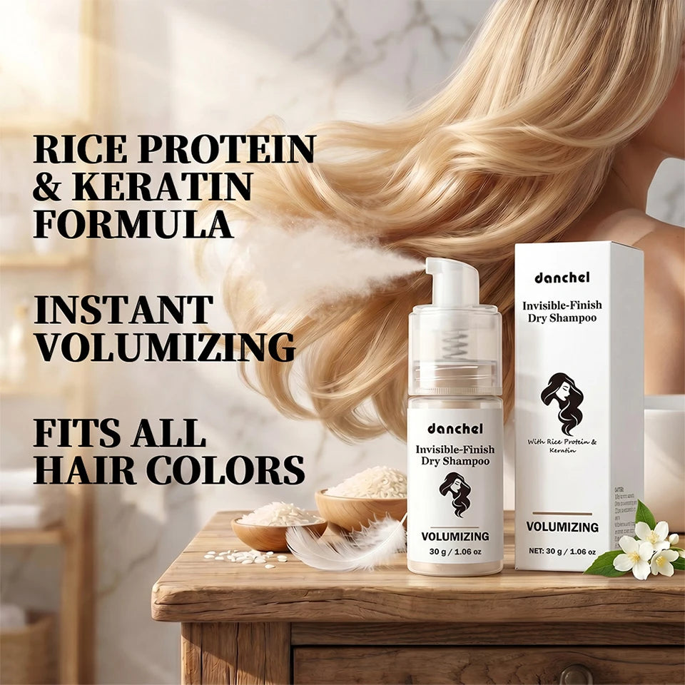 Invisible Dry Shampoo Powder for Volumizing and Oil Control
