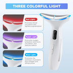 LED Facial and Neck Skin Tightening Massage Device