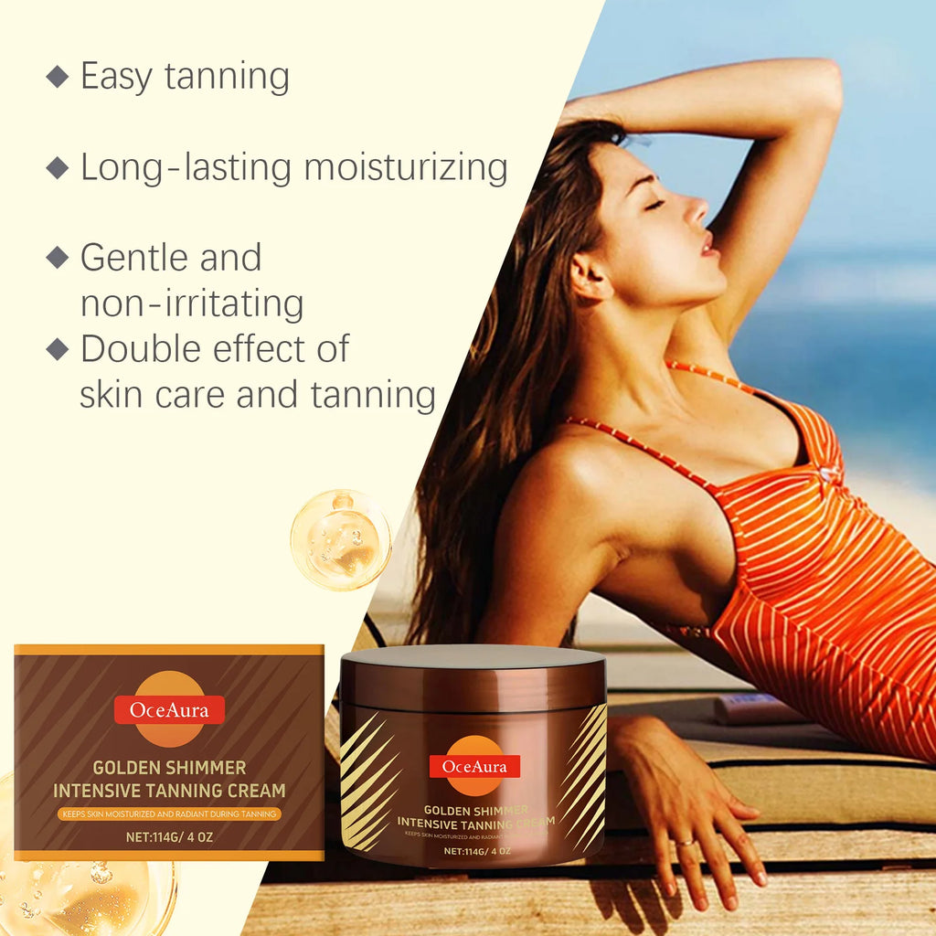 Intensive Tanning Accelerator Cream for Face and Body