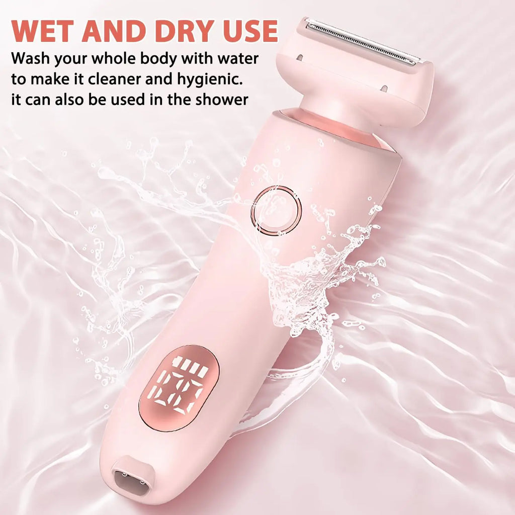 Electric Women's Body Hair Shaver and Bikini Trimmer
