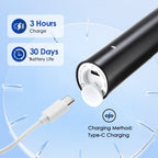 Rechargeable Rotating Electric Toothbrush with 4 Replacement Heads