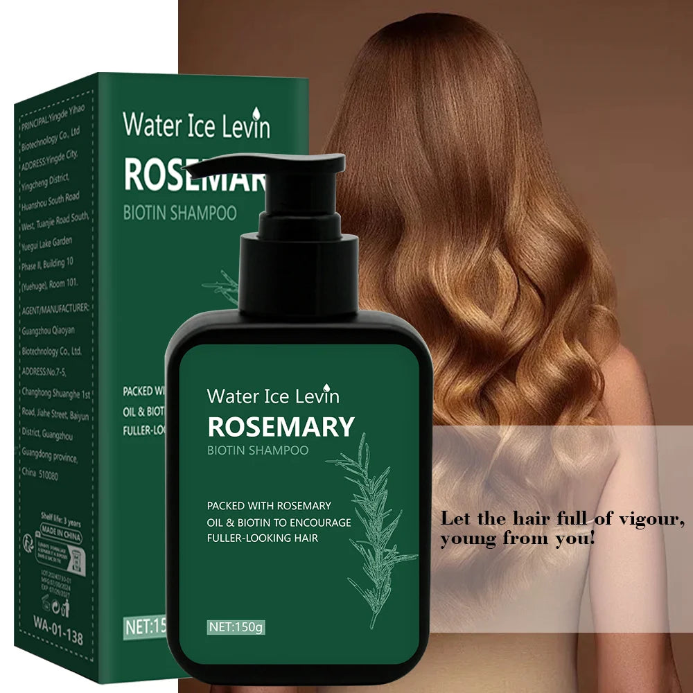 Rosemary Biotin Shampoo 150ml for Hair Growth and Scalp Care