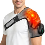 Cordless Heated Shoulder Massager with Vibration