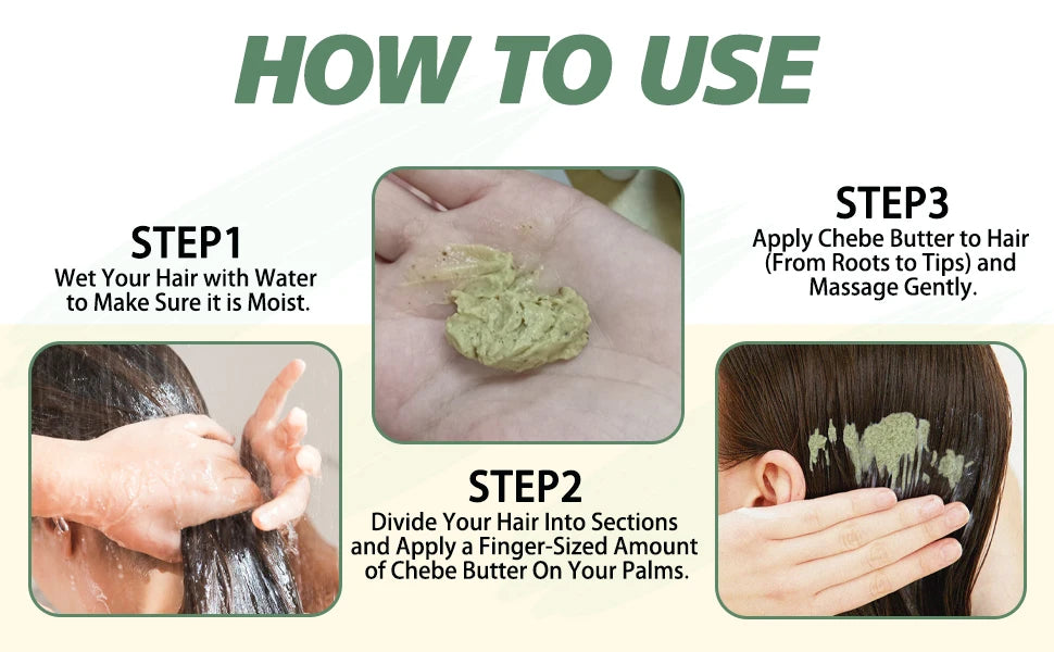 Goiple Chebe Hair Care Set Deep Nourishing Conditioner and Growth Oil