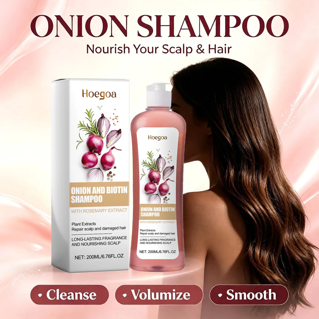 Onion and Biotin Hair Strengthening Shampoo