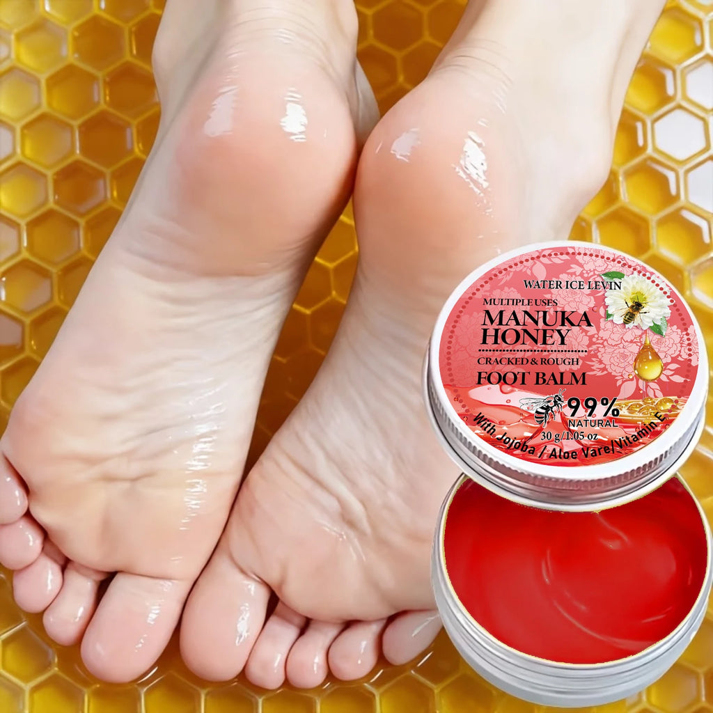Manuka Honey Foot Balm Cracked Heel Repair Moisturizing Cream 30g