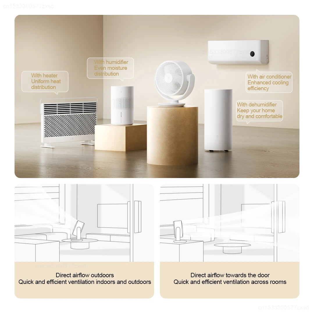 MIJIA DC Inverter Desktop Fan Smart Air Circulator App Controlled - 14