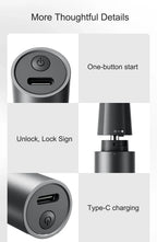 Mijia Electric Nose Hair Trimmer Rechargeable Painless Ear Grooming Tool