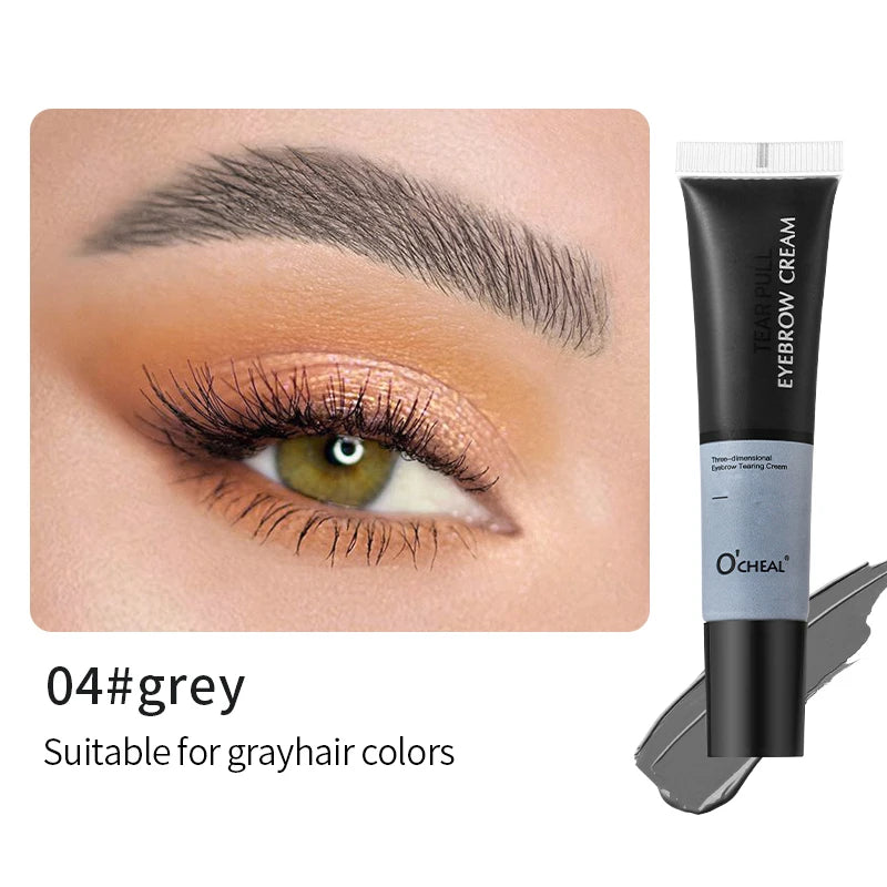 O'CHEAL 3D Tear Off Eyebrow Cream Waterproof Tint Gel