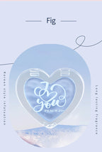 Solid Perfume Heart Tin Portable Fragrance Balm for Travel and Dating