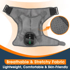 Cordless Heated Shoulder Massager with Vibration