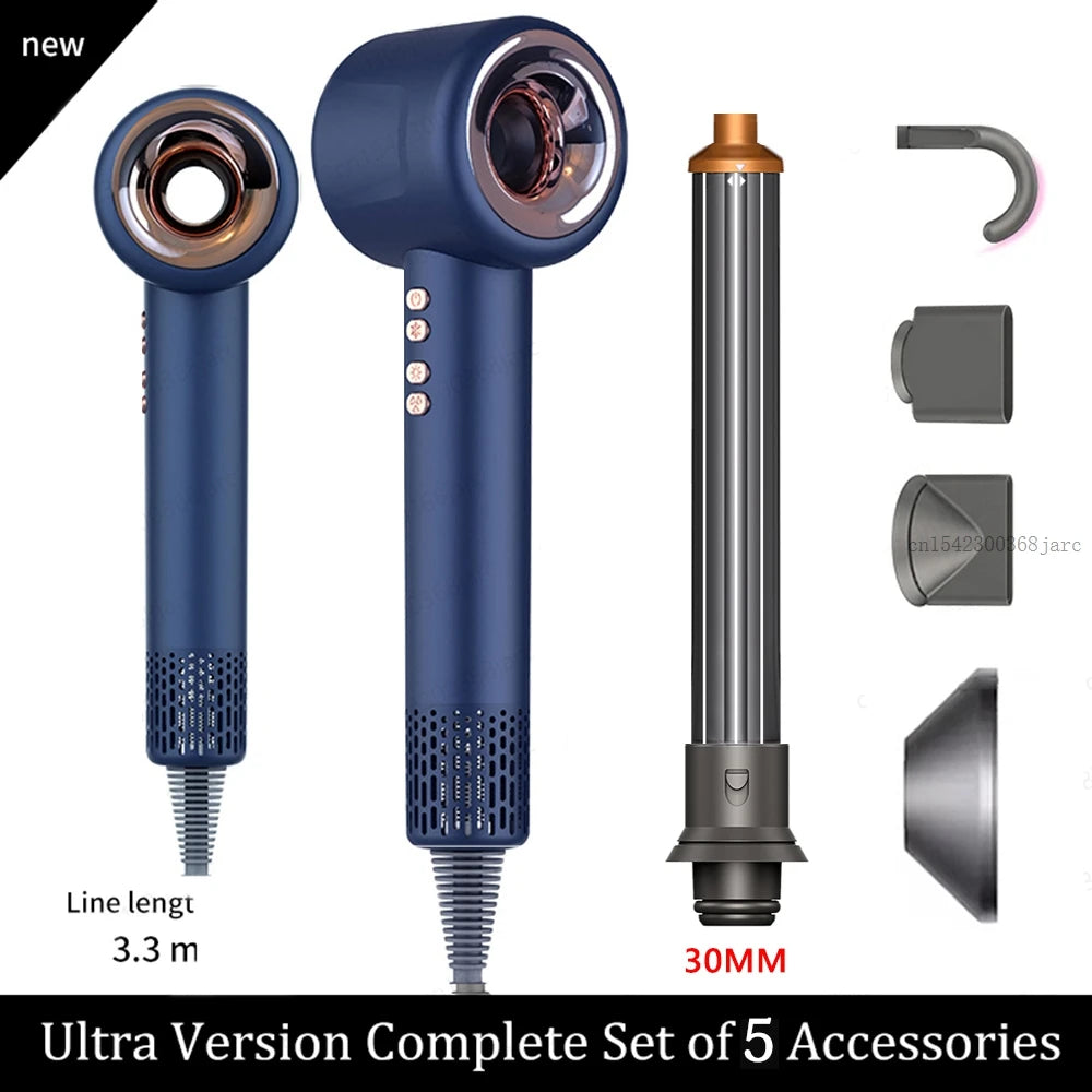 Professional Ionic Hair Dryer 1600W Salon Blow Dryer Styling Tool