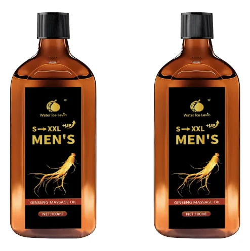 Water Ice Levin Men Ginseng Massage Oil Firming and Hydrating Body Cream - 6