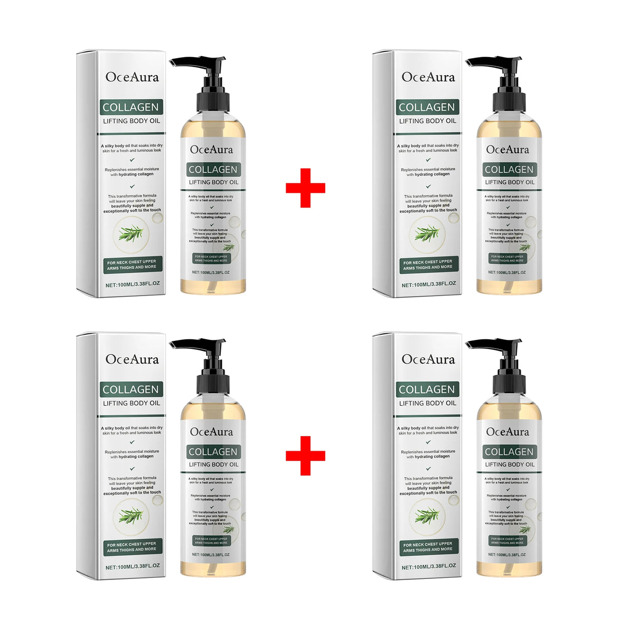 Collagen Body Firming Oil for Tightening and Hydration
