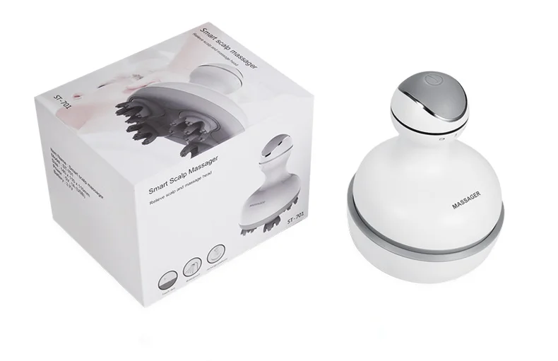 Electric Cordless Scalp Massager for Stress Relief and Hair Growth - 21