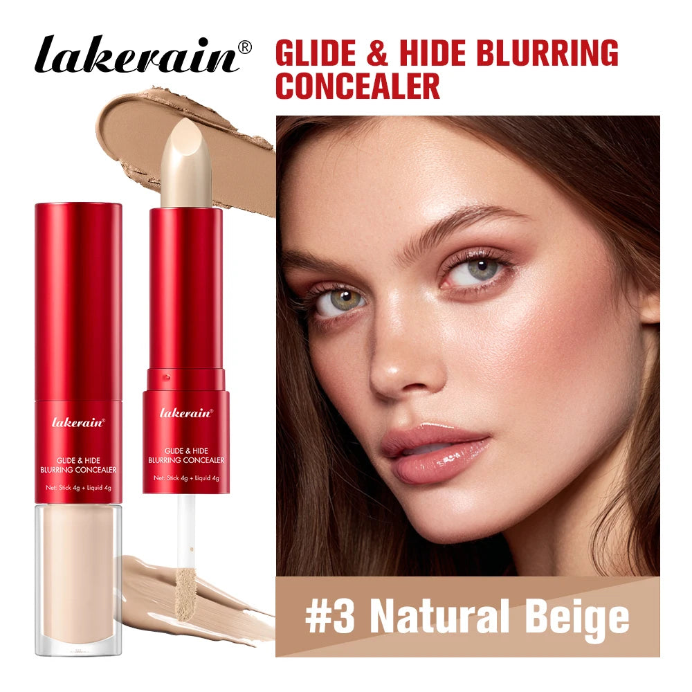 2-in-1 Blurring Concealer and Stick for Flawless Coverage