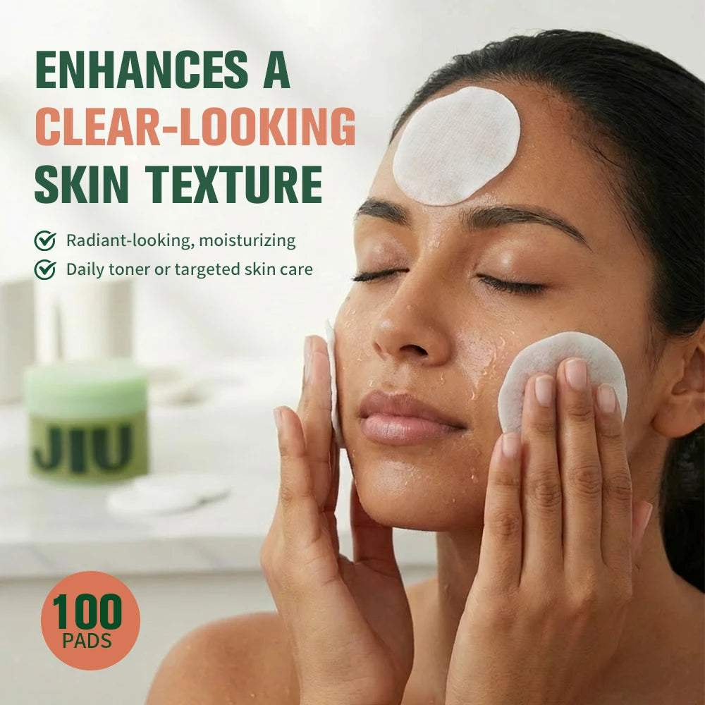 Brightening and Moisturizing Daily Facial Toner Pads